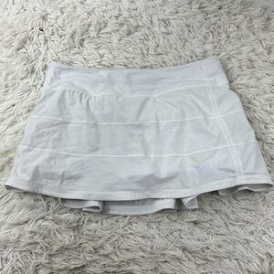 Lululemon Pace Rival Skirt (Regular) 4-way Stretch 13" White